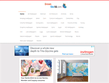 Tablet Screenshot of dreamsky10.com